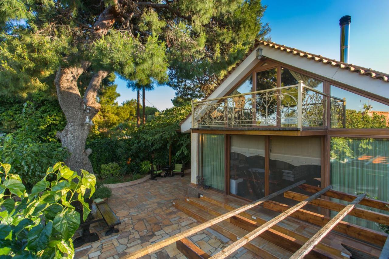 Turdus Merula Retreat Nea Makri Exterior photo